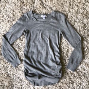 Motherhood Maternity grey sweater!
